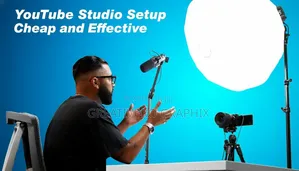 Youtube Studio Setup Cheap and Effective Course