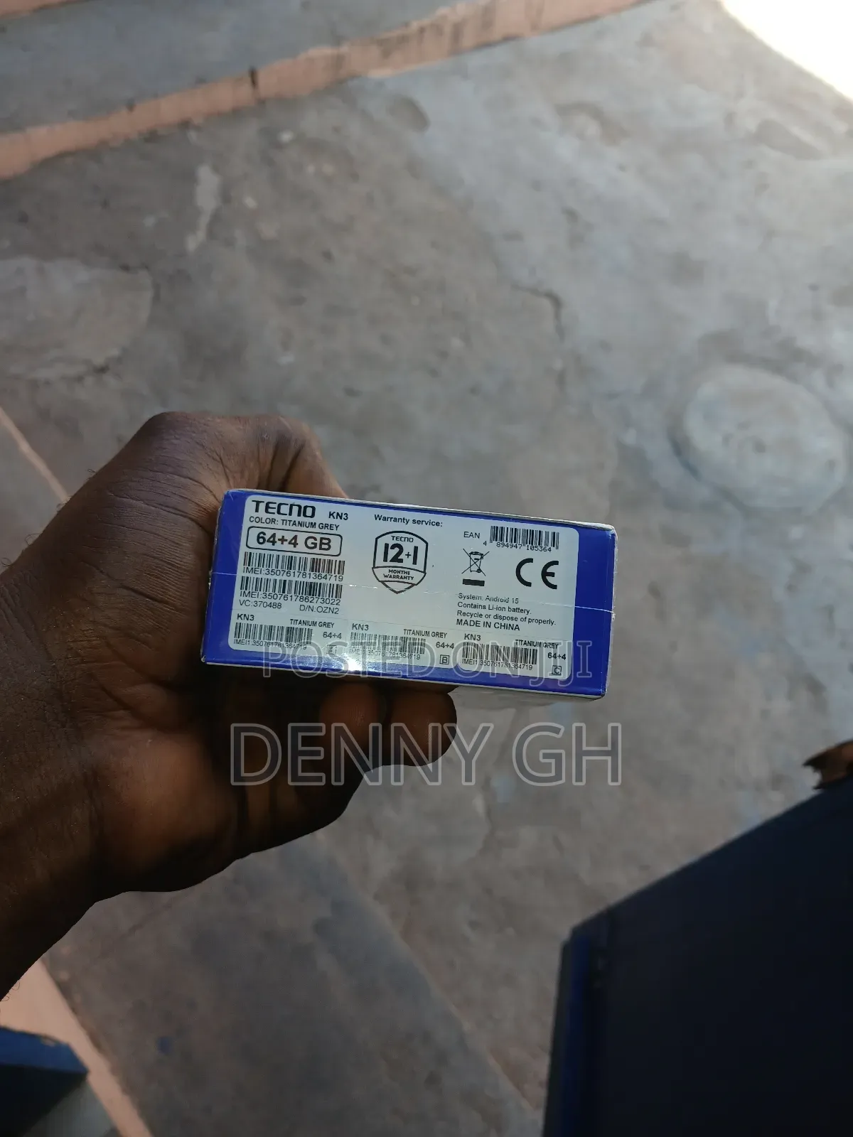 New Tecno Pop 20 64 GB Gray