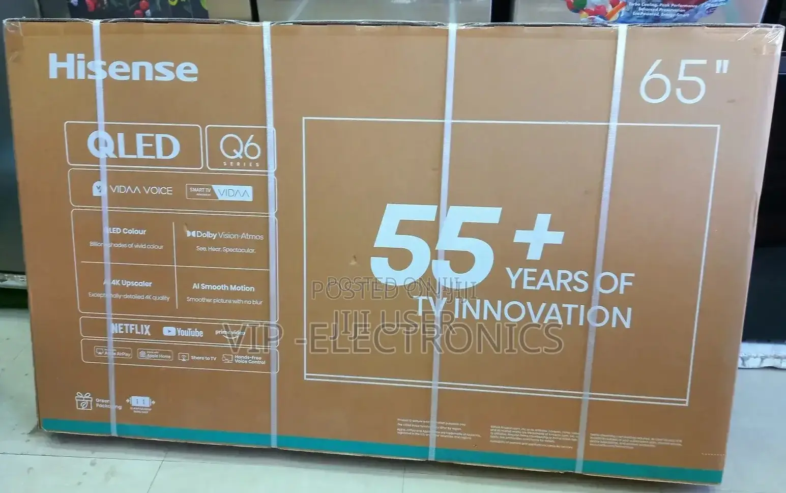 Hisense 65 Inch Tv Smart Qled Q6