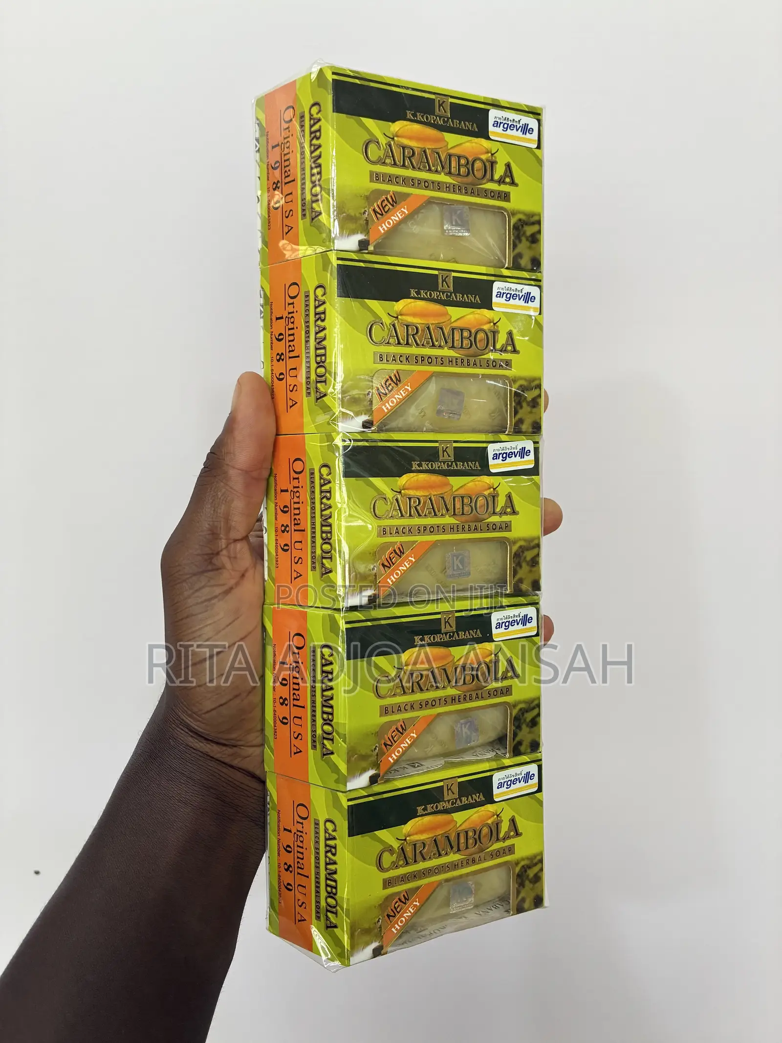 Carambola Black Spots Herbal Soap