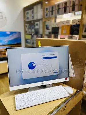 New Desktop Computer HP AiO 24 8GB AMD SSD 256GB