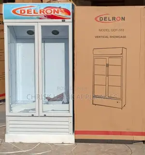 Delron 553ltrs Display Fridge Side by Side