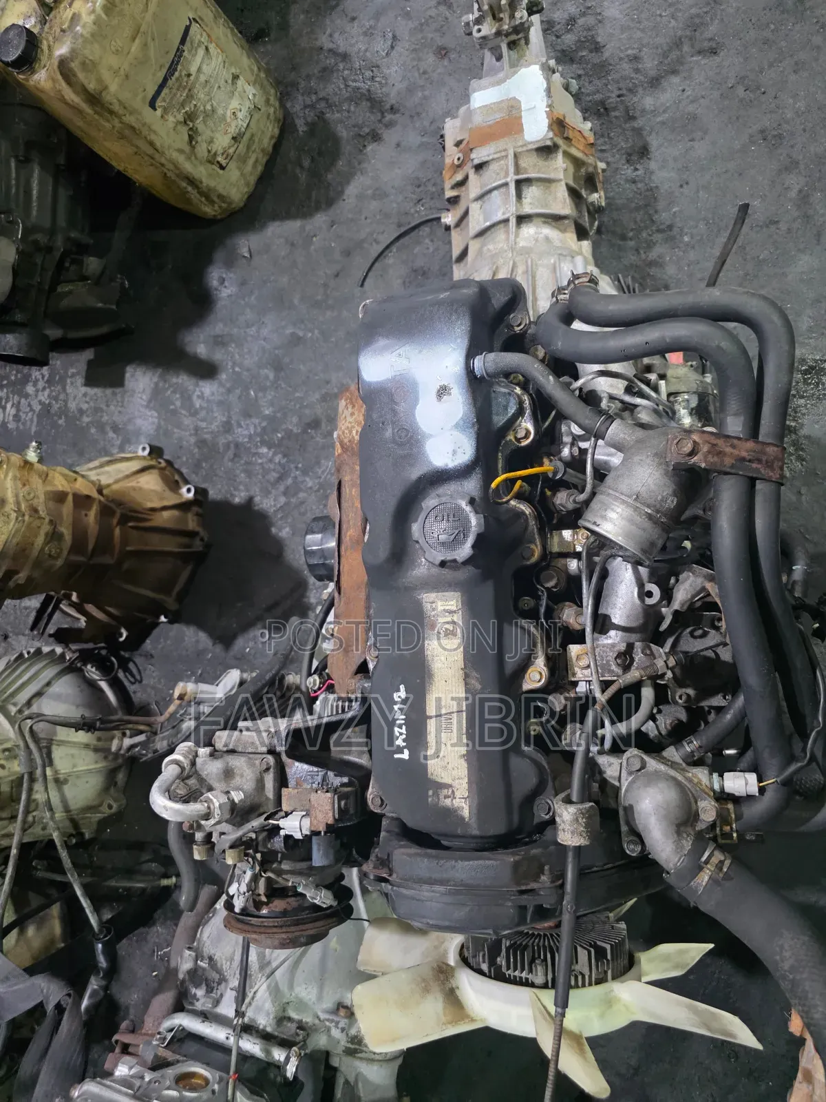 Car Engine Toyota Fish and Hilux