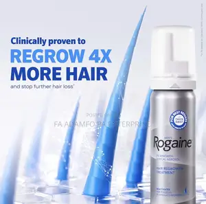 Rogaine Minoxidil Foam For Men - For Receding Hairline And Bald Spots