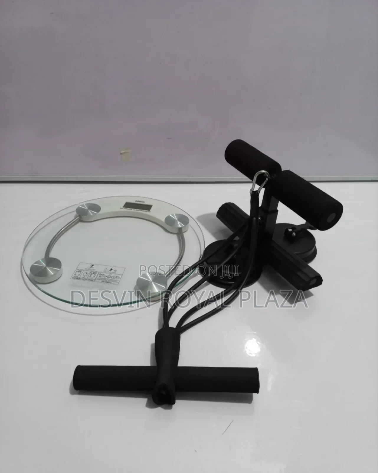 Sit Up Bar + Personal Weighing Scale