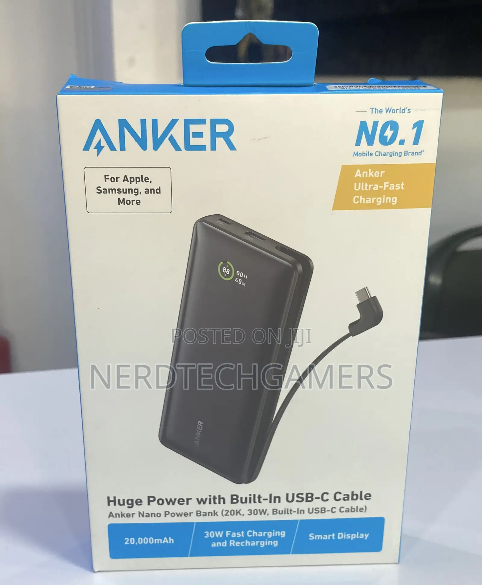 Anker Nano Power Bank 30w