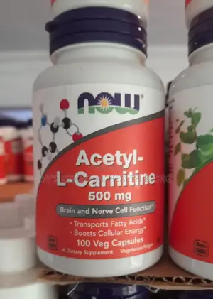 Now Acetyl - L- Carnitine 500mg