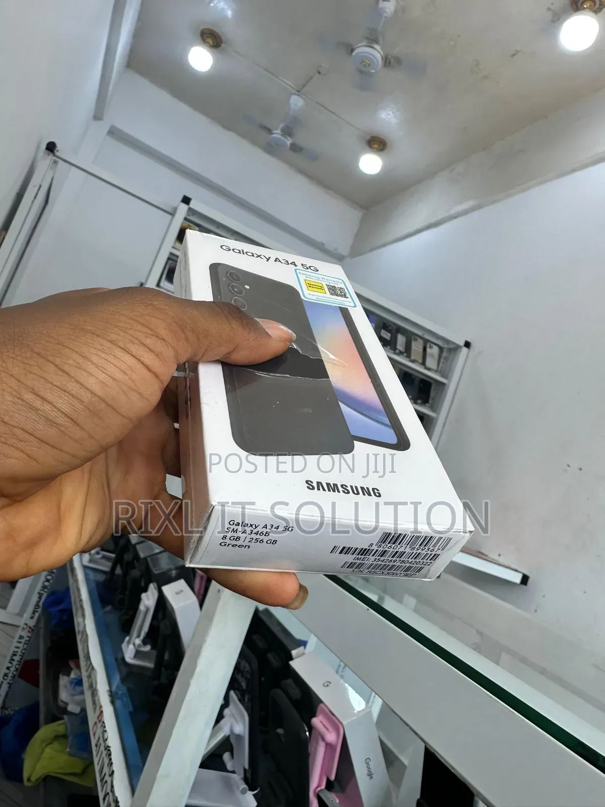 New Samsung Galaxy A34 5G 256 GB Black
