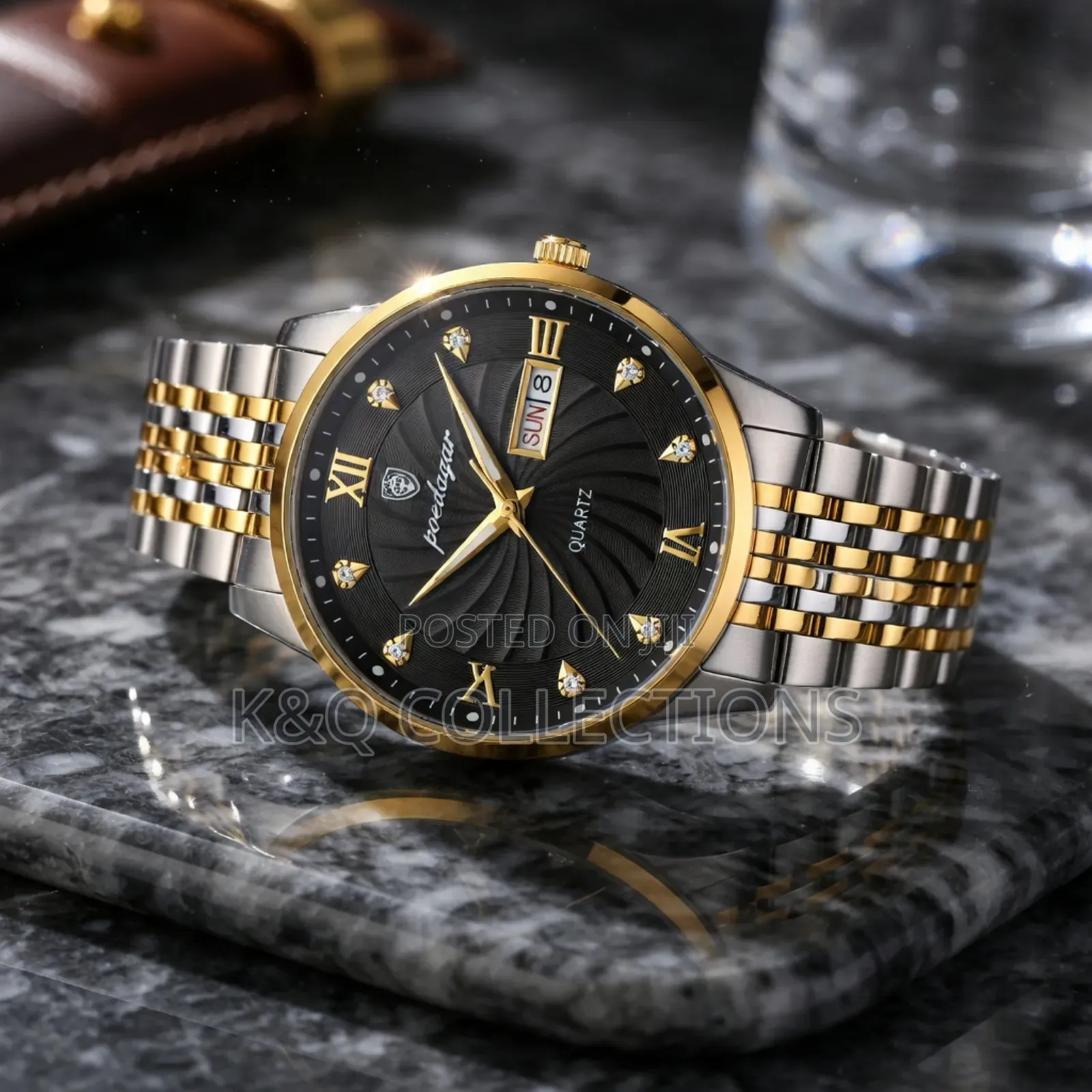 Poedagar Luxury Brand Man Watch Waterproof Luminous Date Week Man's