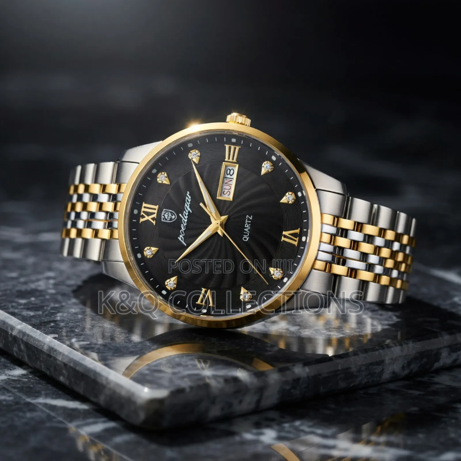 Poedagar Luxury Brand Man Watch Waterproof Luminous Date Week Man's