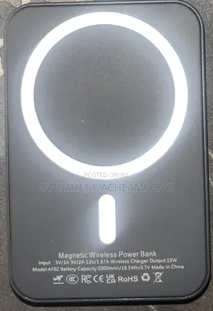 Magnetic (Magsafe) Wireless Power Bank