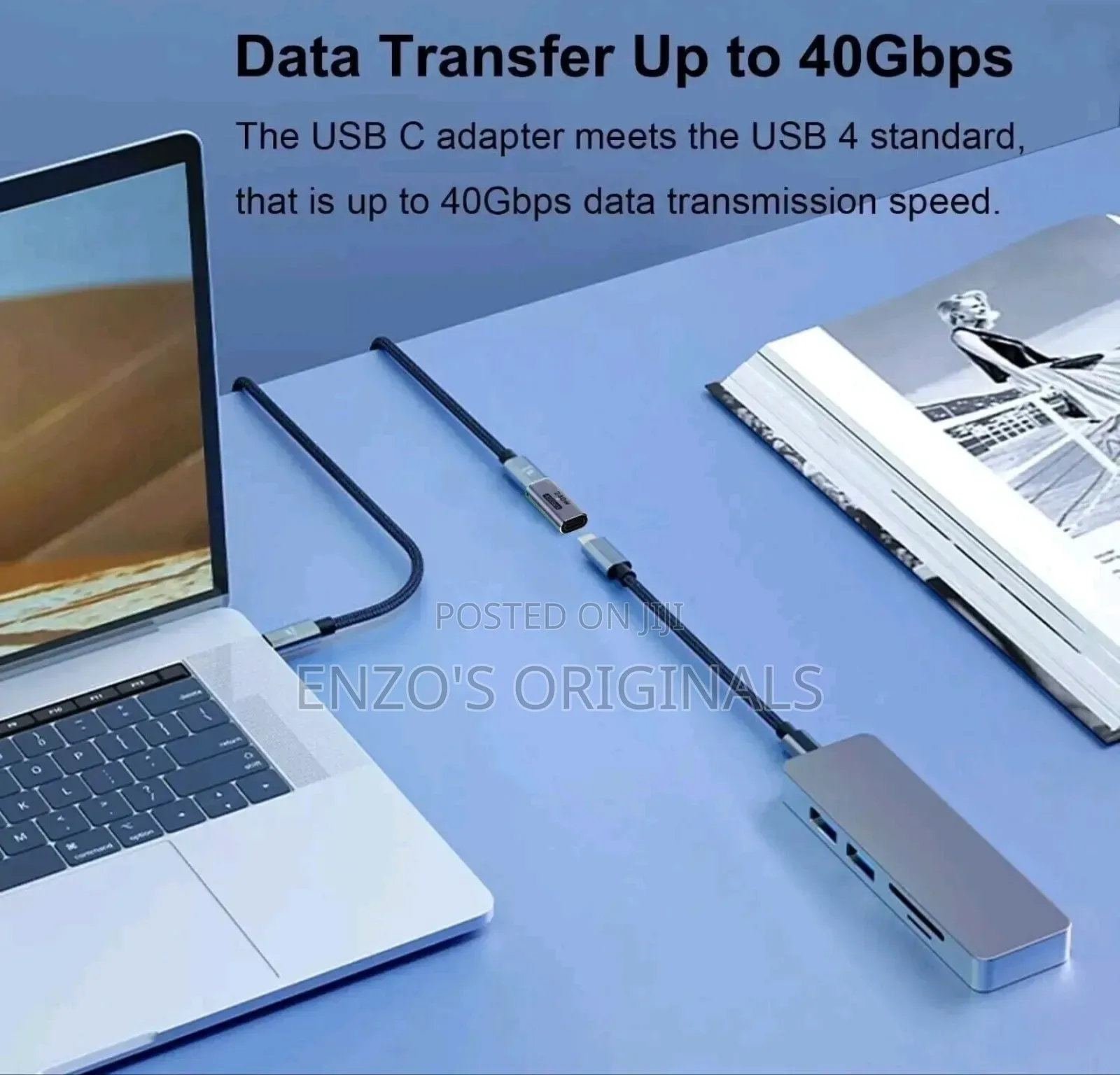 Usb-C Extender Joiner Extention Female to Female 240watt 40gbps New