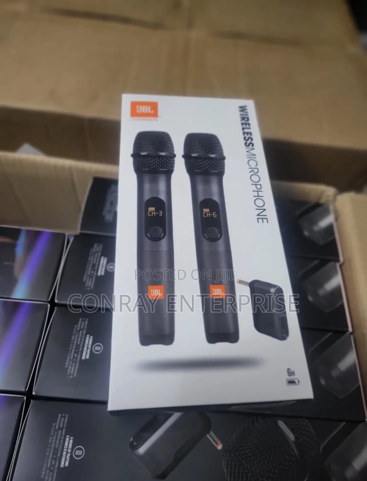 JBL Wireless Microphone.