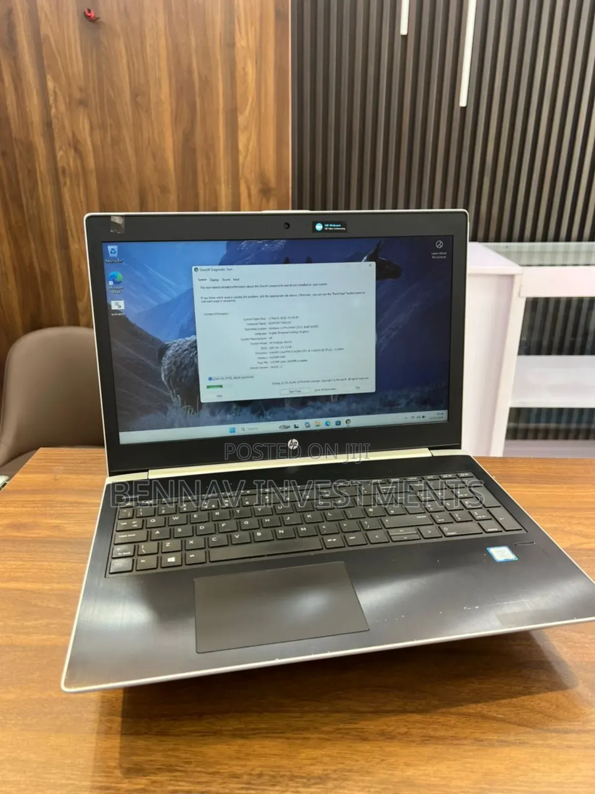 Laptop HP ProBook 450 G5 8GB Intel Core i5 SSD 256GB
