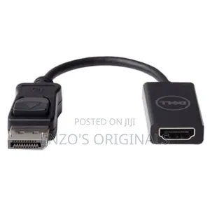 Display Port to Hdmi Adapter Dp to Hdmi Dell Original Brand Sealed