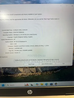 Laptop HP 250 G8 16GB Intel Core i5 SSD 256GB