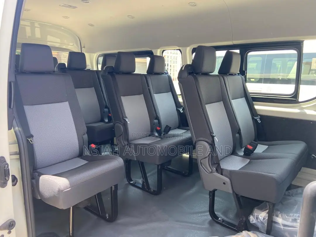 New Toyota HiAce 2025 White
