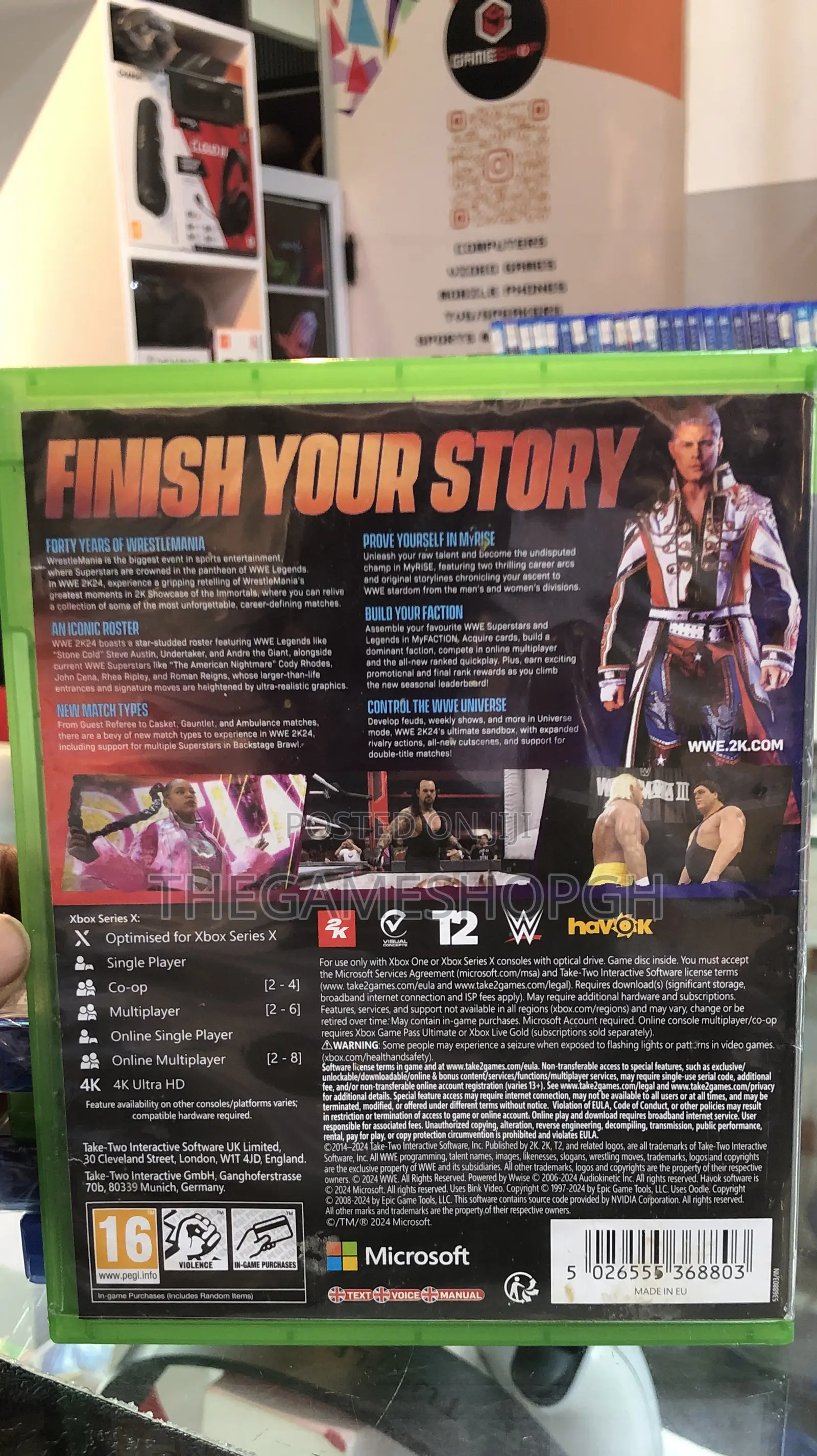 Wwe 2k24 for Xbox One / Series X