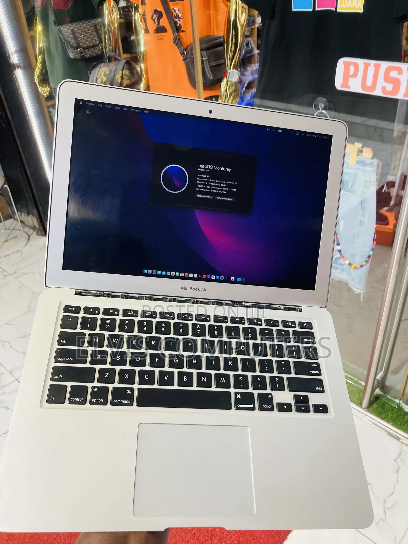 Laptop Apple MacBook Air 2017 8GB Intel Core i5 SSD 128GB