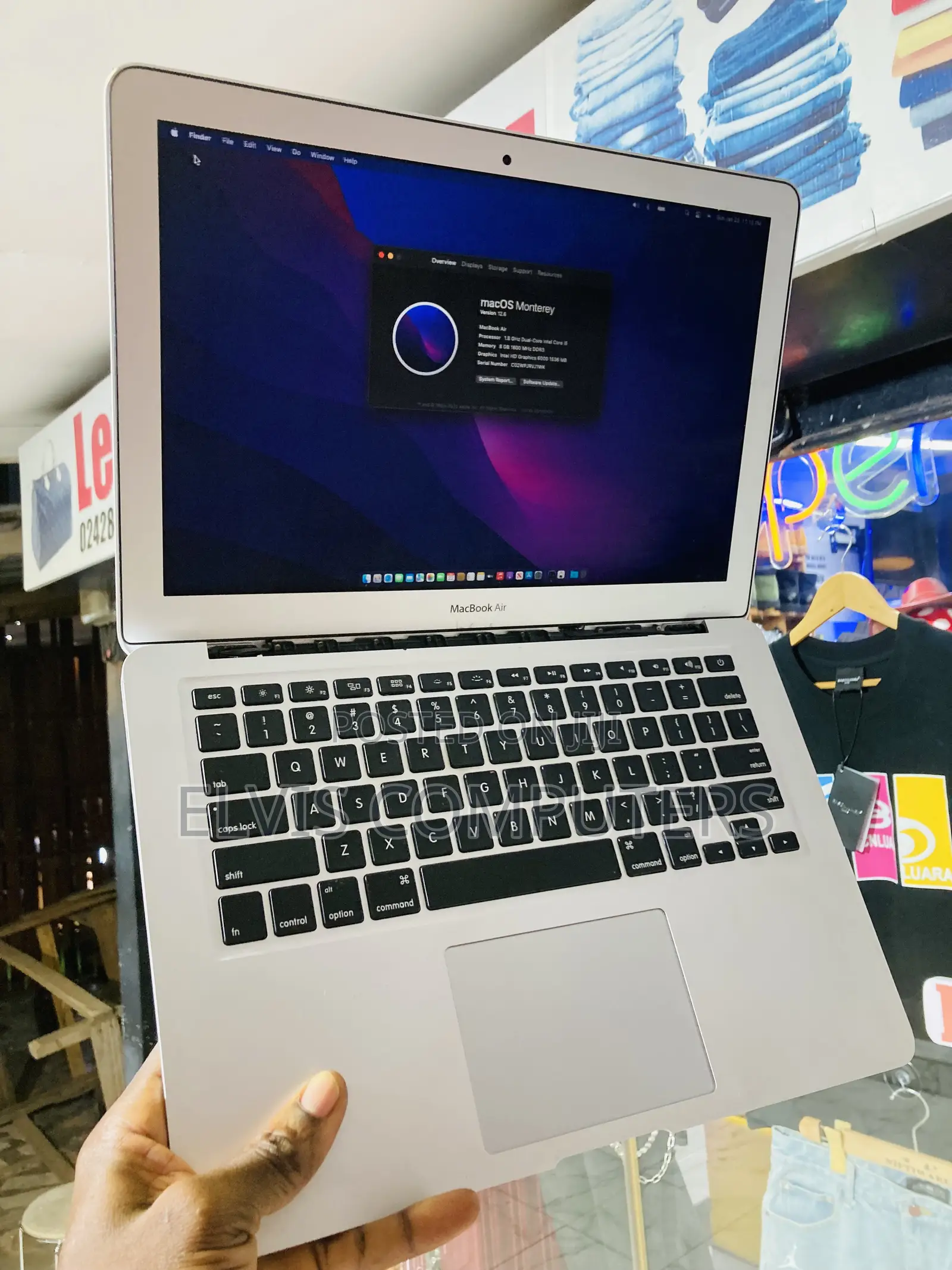 Laptop Apple MacBook Air 2017 8GB Intel Core i5 SSD 128GB