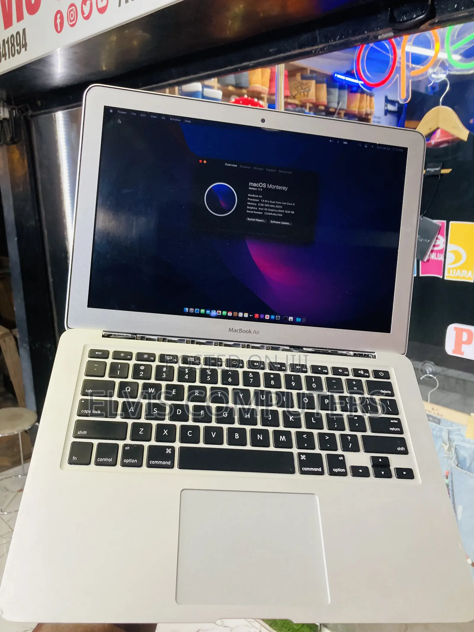 Laptop Apple MacBook Air 2017 8GB Intel Core i5 SSD 128GB