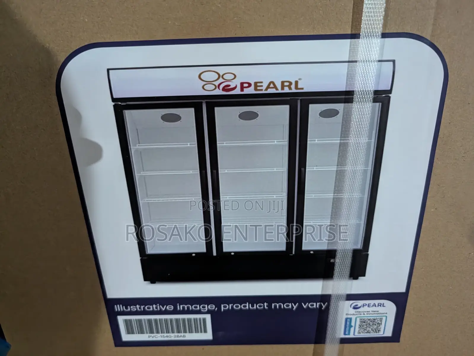 Pearl 780l 3doors Display Fridge