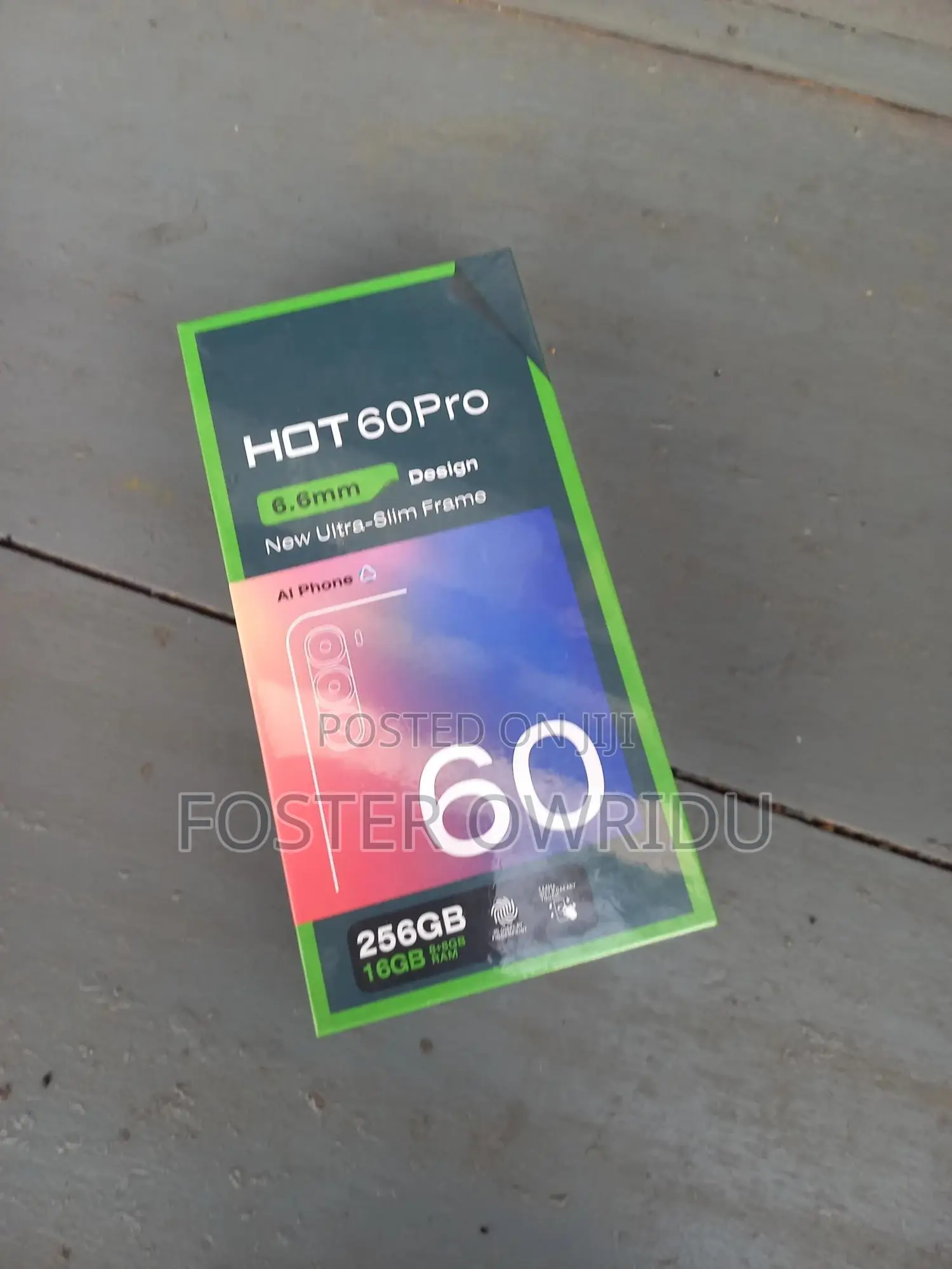 New Infinix Hot 60 Pro 256 GB Blue
