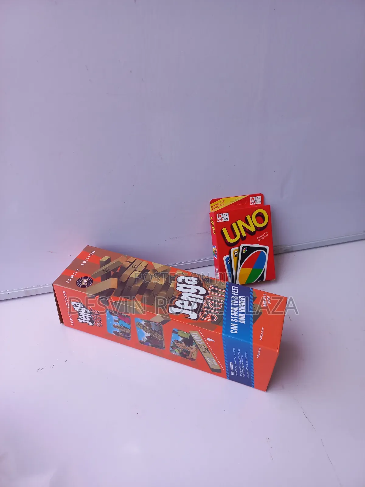 Uno + Jenga