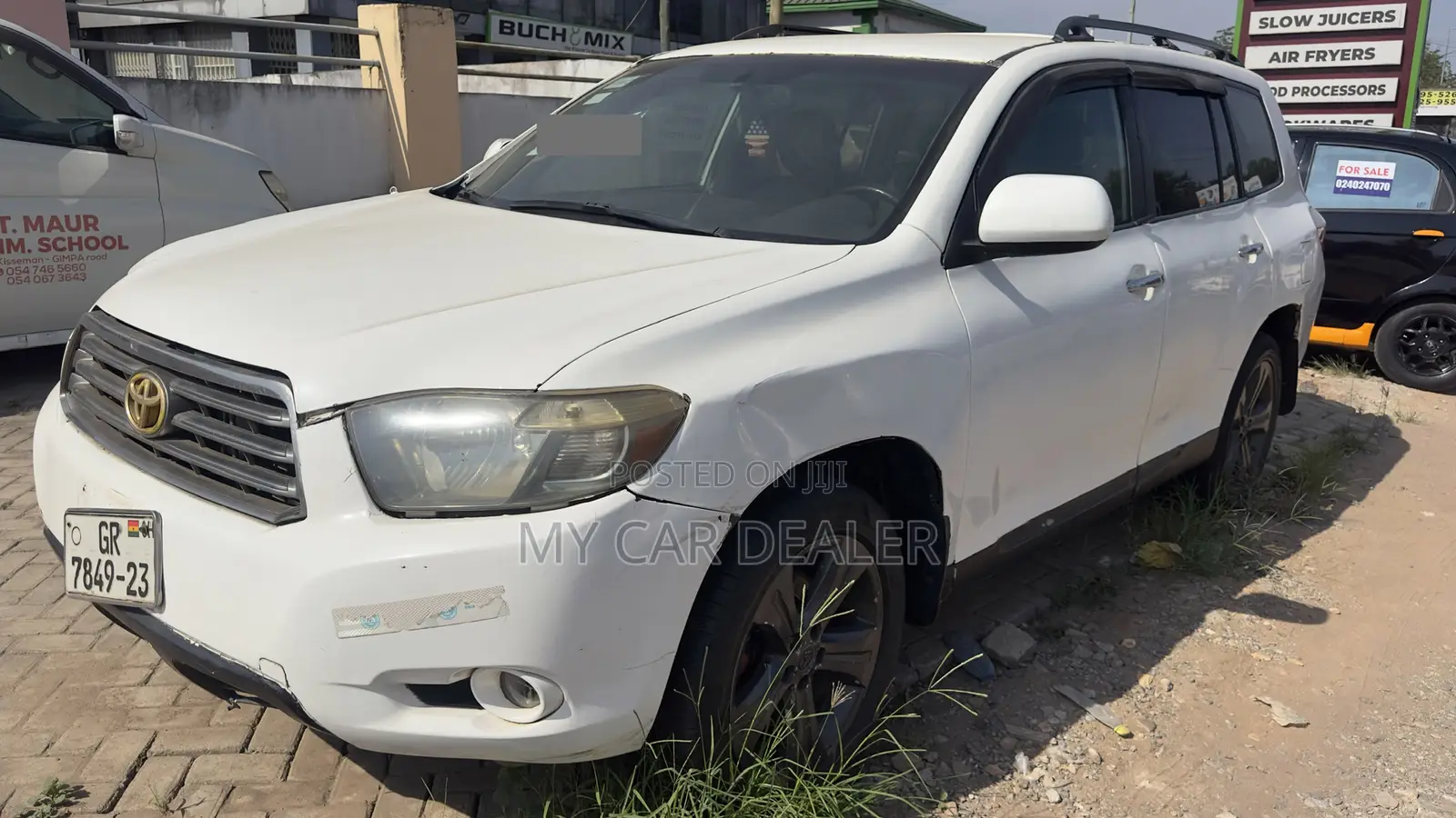 Toyota Highlander Limited 2011 White