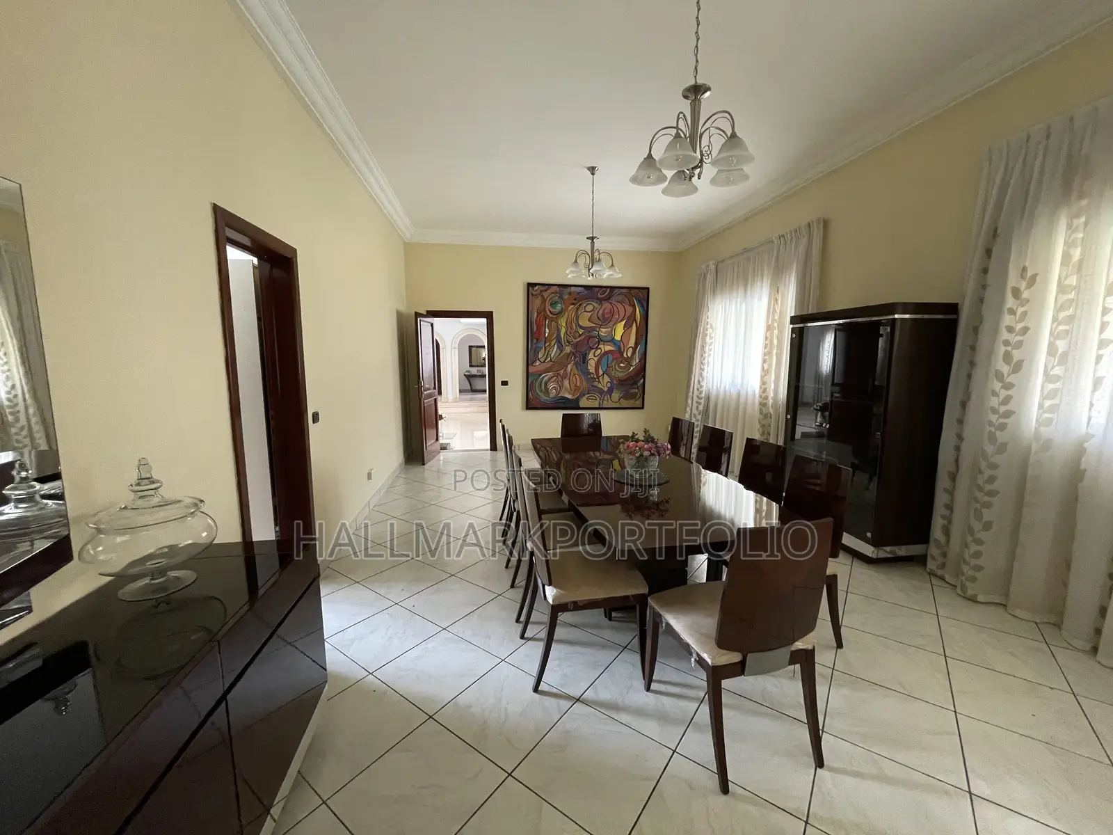 Furnished 5bdrm Mansion in Trasacco Phase 1, East Legon for rent