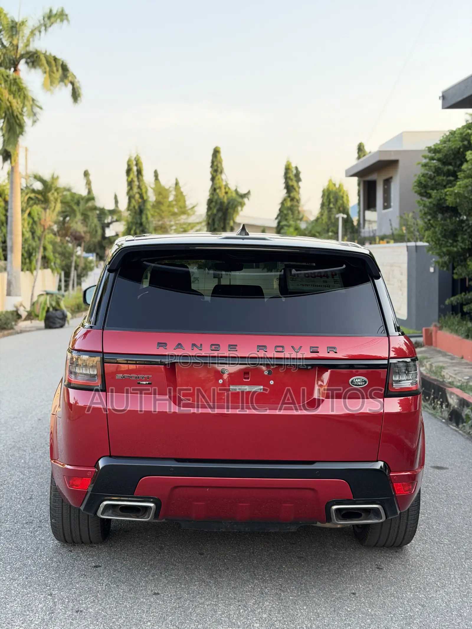 Land Rover Range Rover Sport HST MHEV 4x4 2020 Red