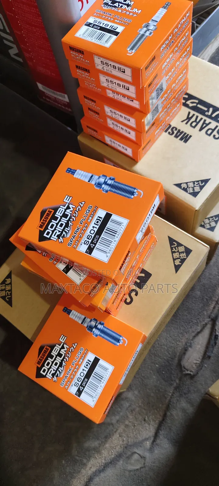 Masuma S500ip ( NGK Izfr6k11) Iridium Spark Plugs for Honda