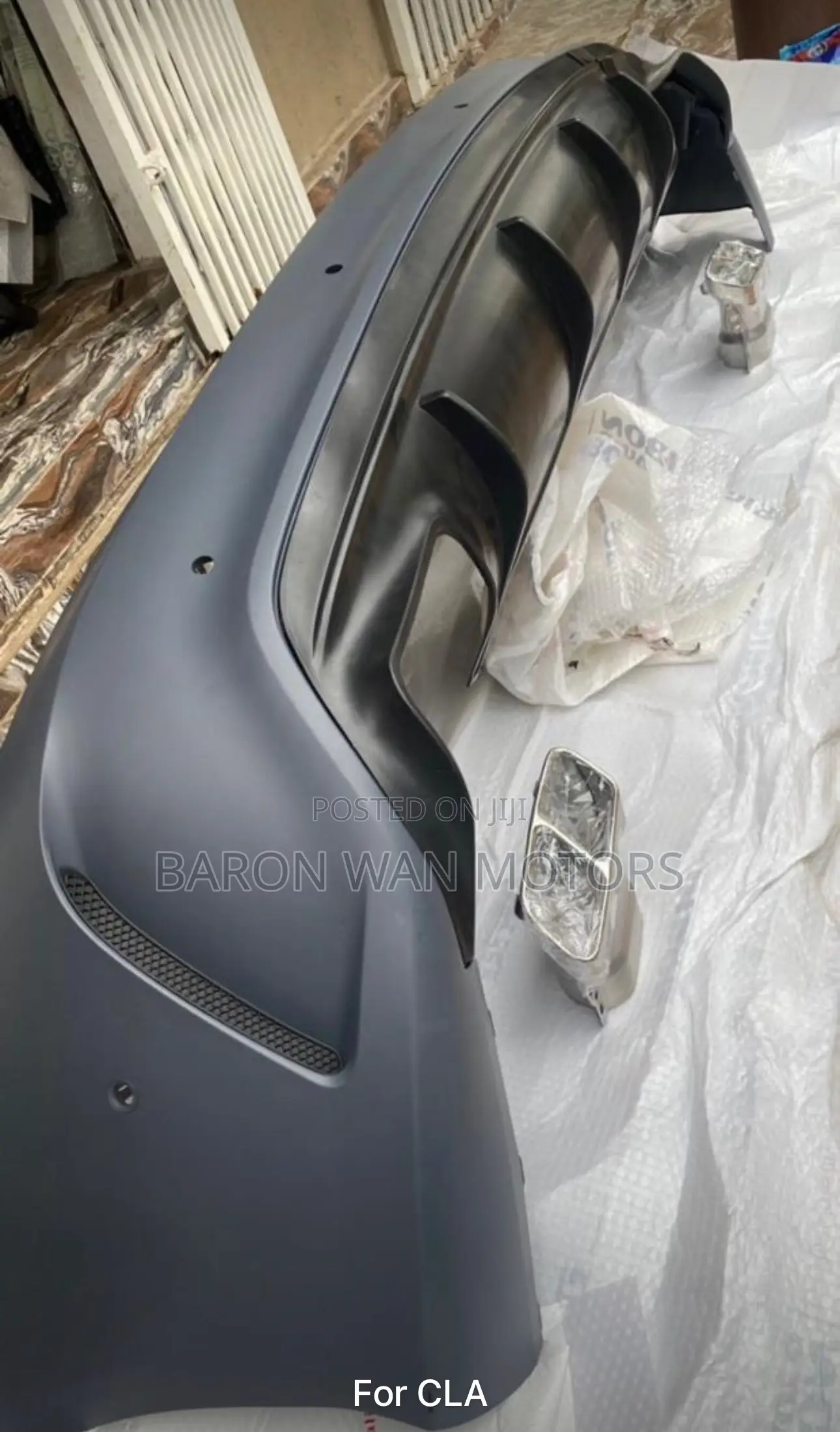 Cla Amg Back Bumper