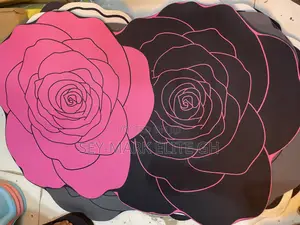 Flower Shaped Absorbent Anti-slip Bathroom Mat