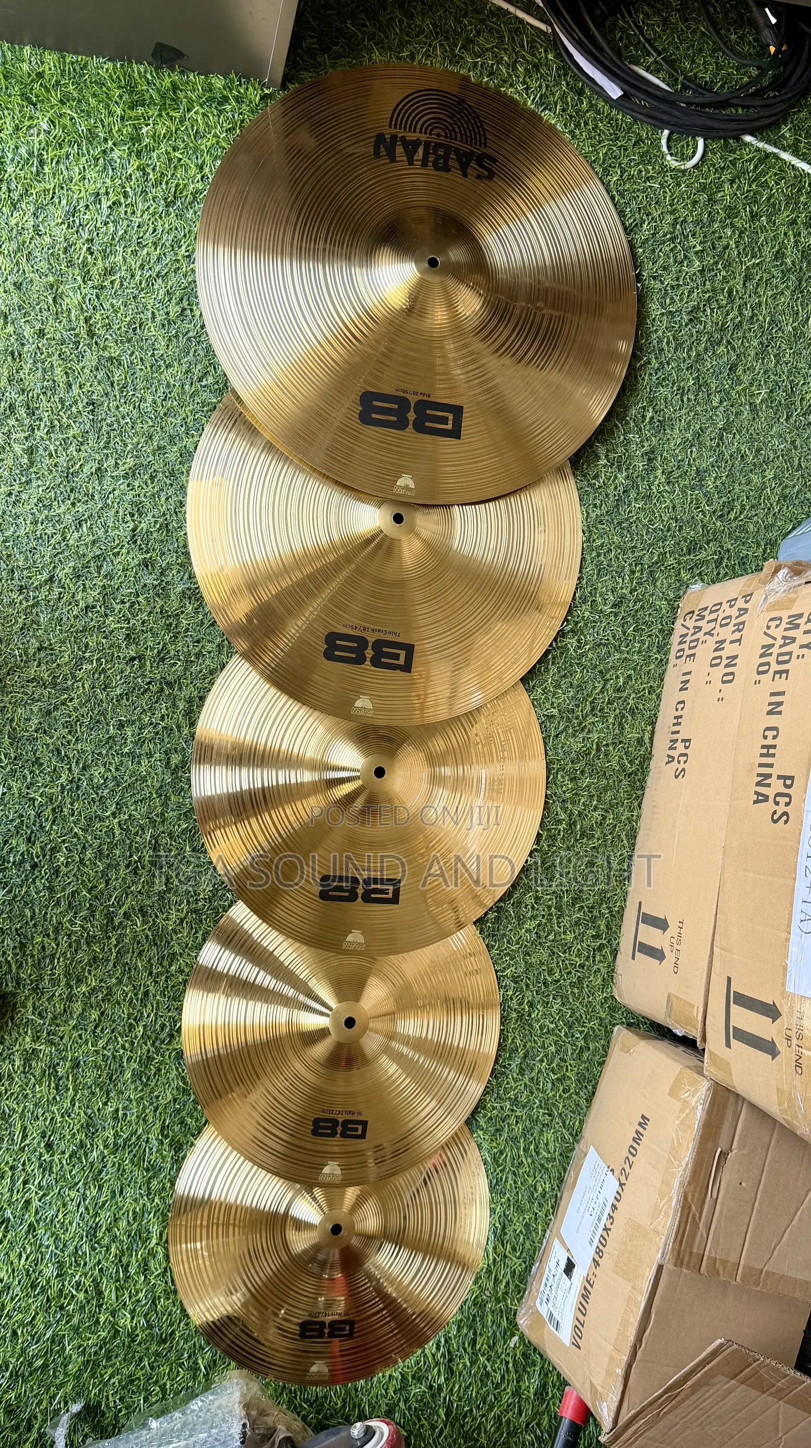 Sabian B8 5pcs Complete Cymbal Pack