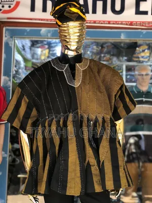 Shop Batakari Smocks in Ghana | Handmade Fugu for Men – Tryahu