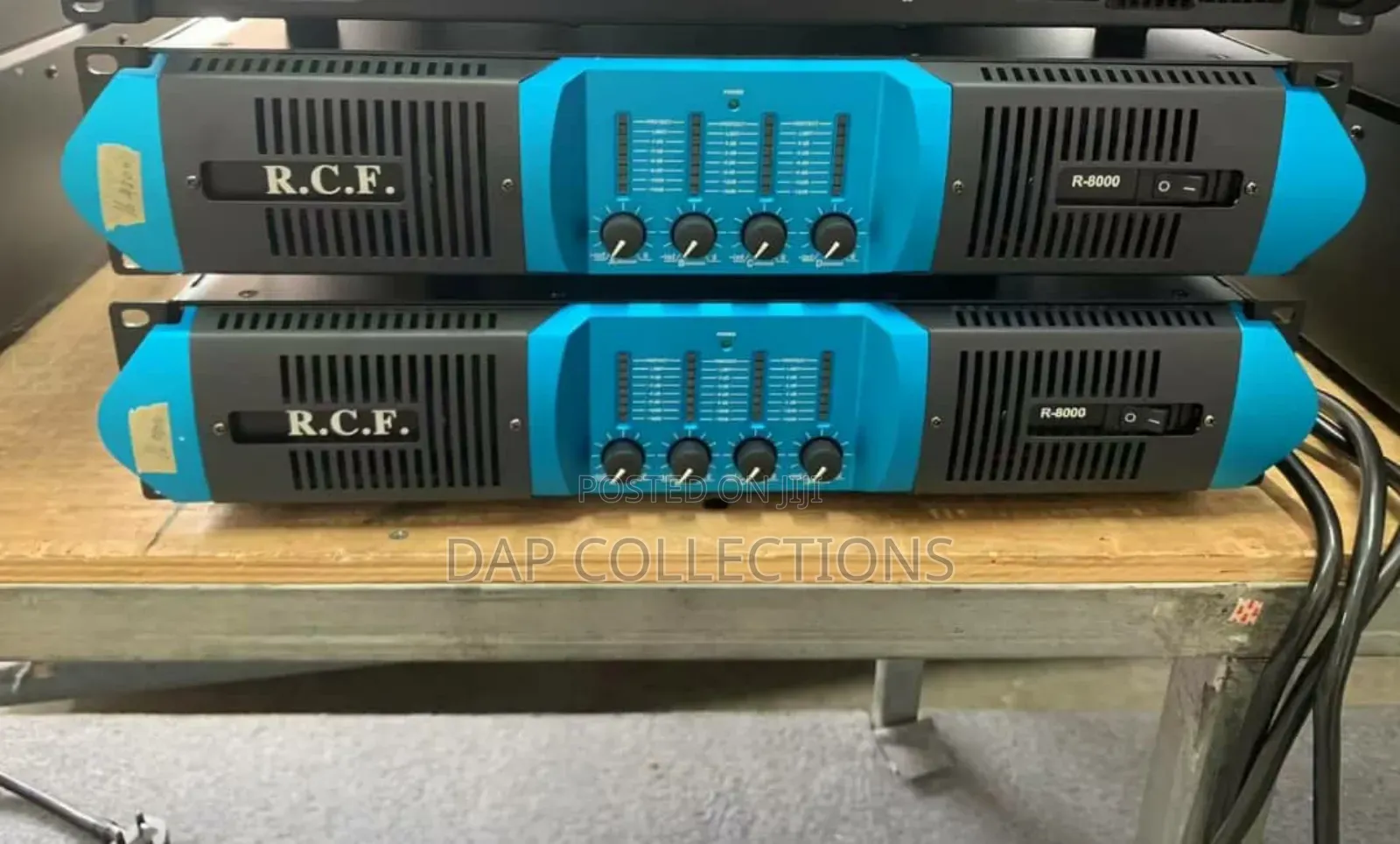 RCF 4ch Amplifier R-8000