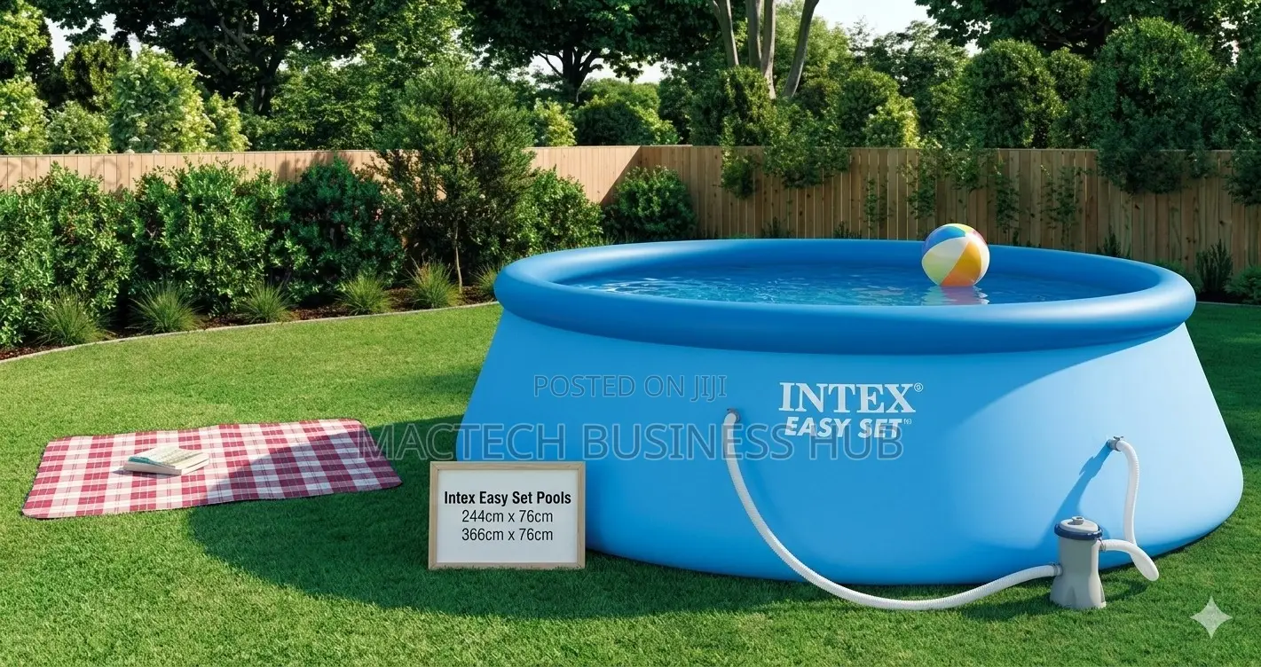 Inflatable Swimming Pool(8ft X 30in (244cm X 76cm))