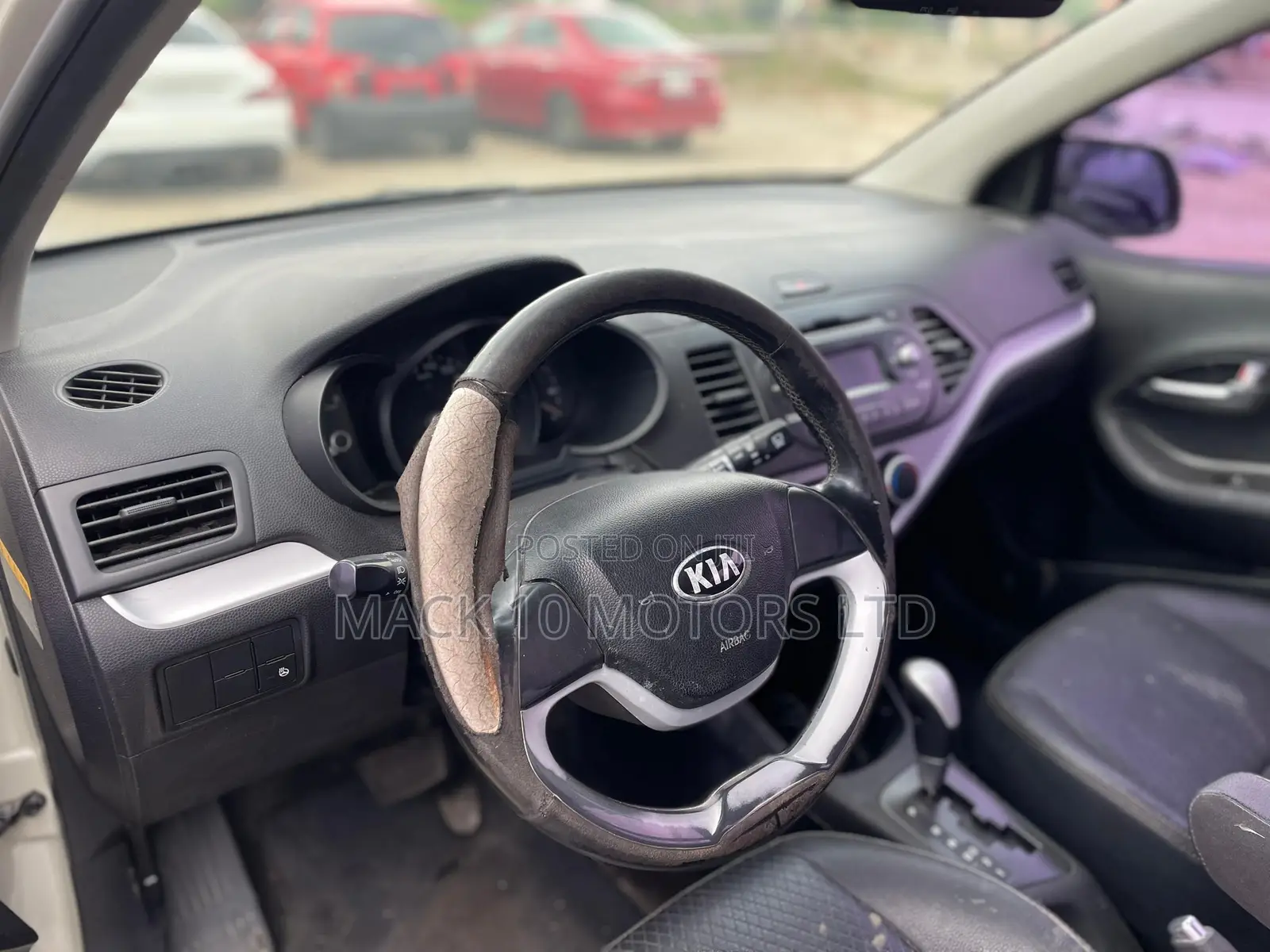 Kia Morning 2014 Off white