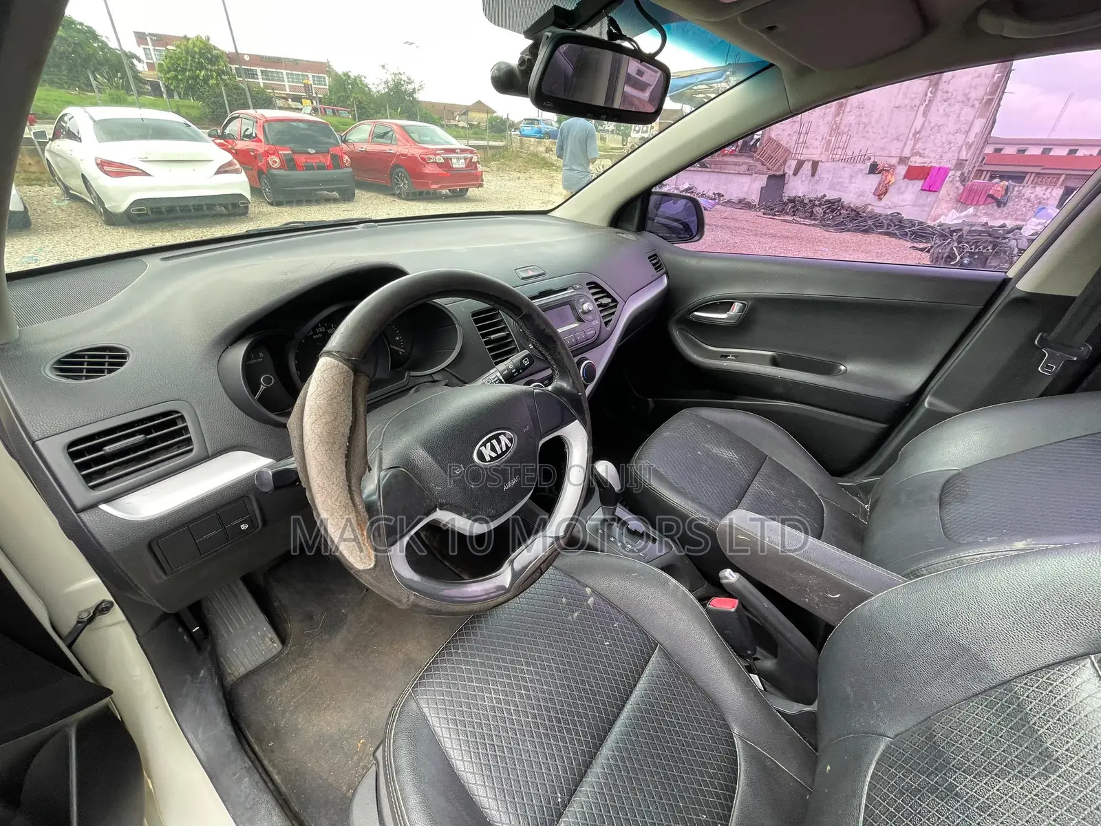 Kia Morning 2014 Off white