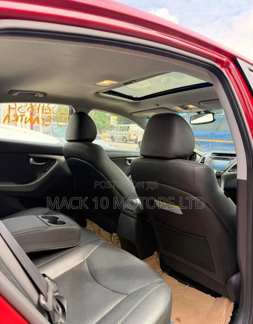 Hyundai Elantra Limited 4dr Sedan (1.8L 4cyl 6A) 2015 Red