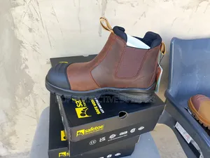 Coffee Brown Slip On Desert Boot- Safetoe Brand.