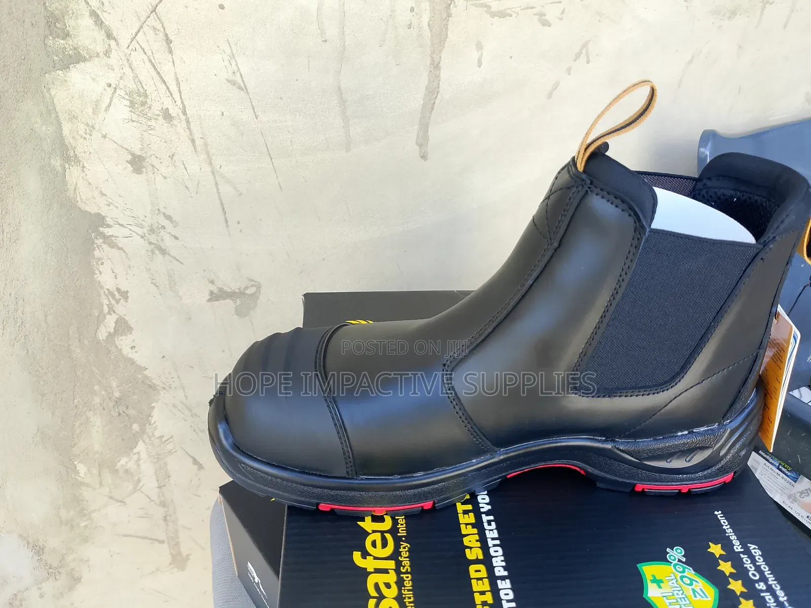Safetoe Cow Leather, Waterproof Boots(Composite).