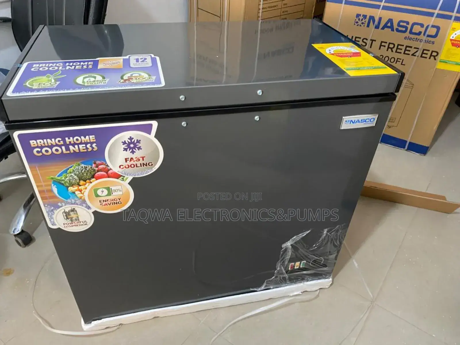 Easy - Clean Nasco 200l Chest Freezer