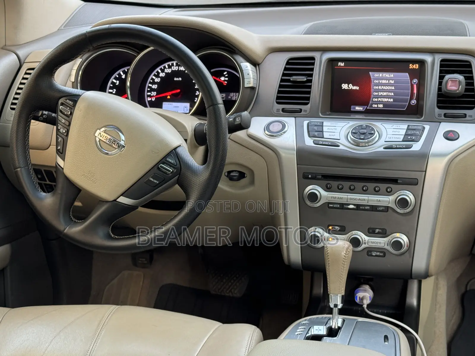 Nissan Murano SV 2012 Black