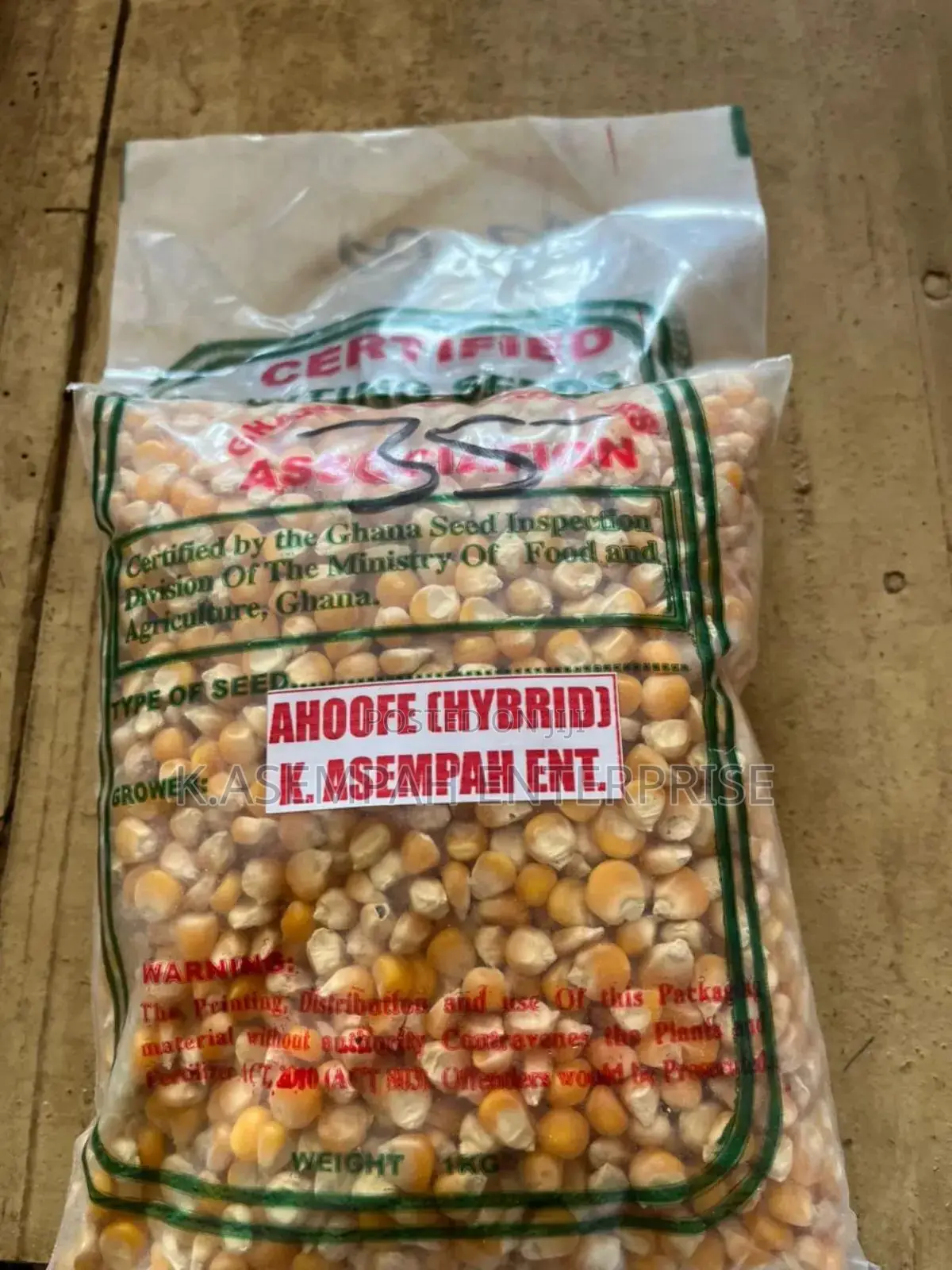 Ahoofe Hybrid Maize Seed