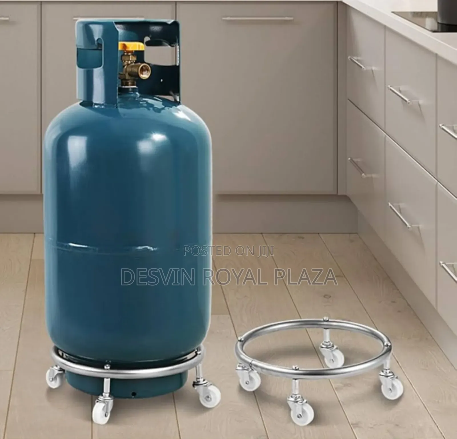 Gas Cylinder Stand With Wheels