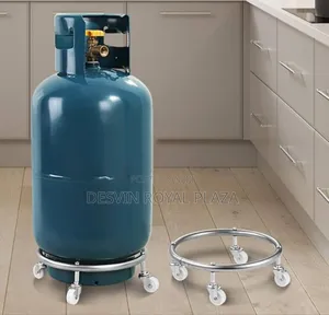Gas Cylinder Stand With Wheels
