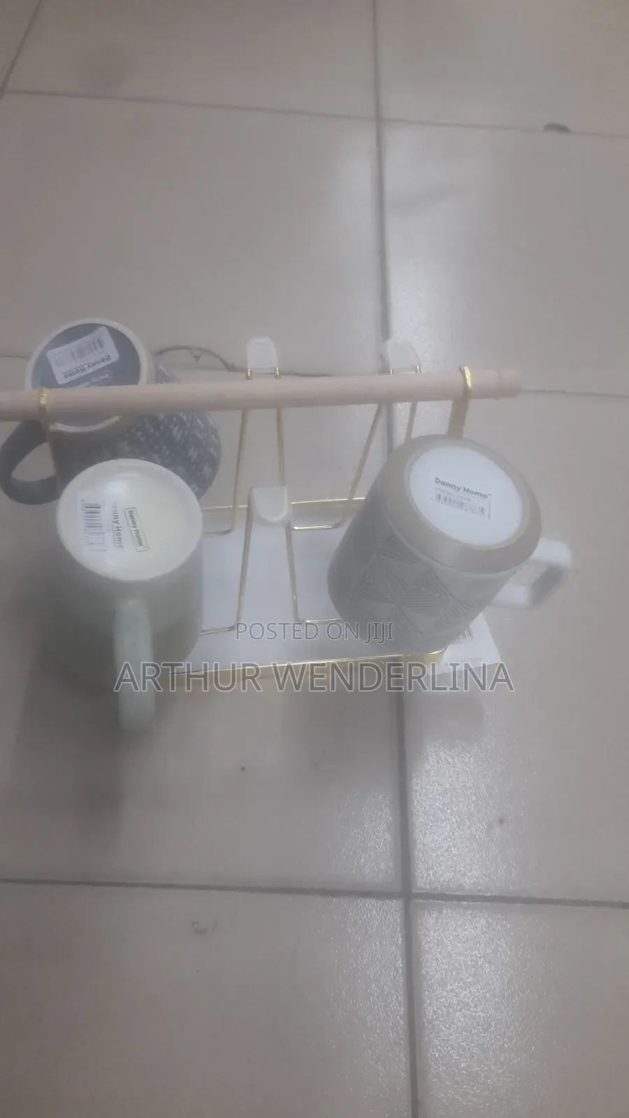 Cups Rack for Hanging Cups