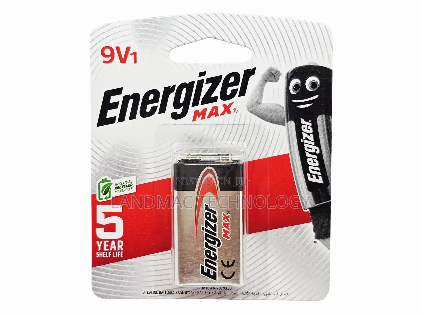 Energizer 9v Max Alkaline Batteries